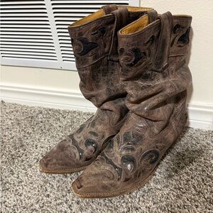 Corral slouchy boots